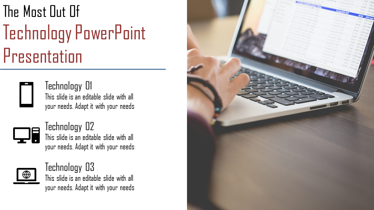 Free - Technology PowerPoint Template and Google Slides